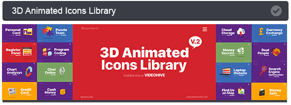 Flat Animated Icons Library - 7
